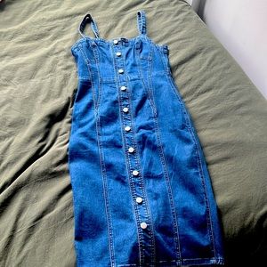 Seed denim dress